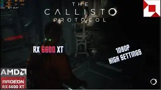 The Callisto Protocol on RX 6600 XT 8gb | 1080p High Settings | #gaming #benchmark