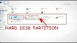 How to Create Partition in Windows 10/8/7 without Formatting | Hard Disk Partition
