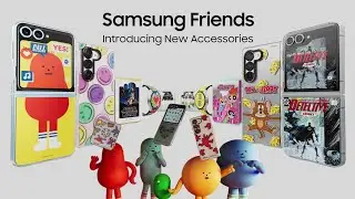 Samsung Galaxy Z Flip 6, Z Fold 6, Buds 3, and Watch 7 cases & add-ons by Samsung Friends