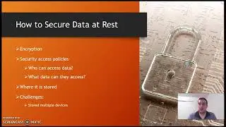 Data at Rest, in Use, and in Transmission