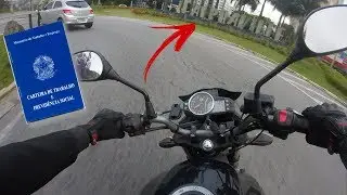 Motovlog - Indo para entrevista de emprego