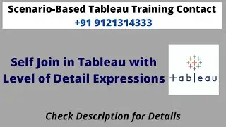 Self Join in Tableau with Level of Detail Expressions