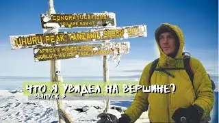 The summit of Kilimanjaro. Snow in Africa. The shock of what I saw.