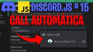 Comando fazer o bot entrar em call automaticamente | Discord.js V14 #15