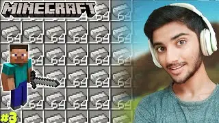 100 IRON INGOT CHALLENGE | MINECRAFT GAMEPLAY #3