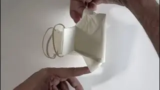 Origami face mask - Origami barbijo - Mundschutz Origami