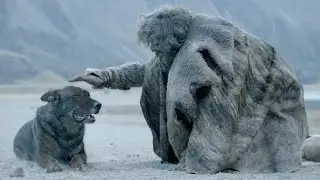 The First Meeting Of Dog And Human (30 000 Years Ago)