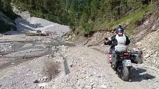 Honda NC750 water crossing