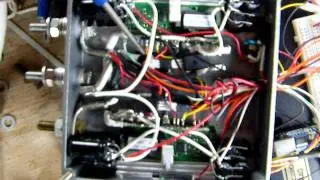 Inside Duel 40 Amp converter unit 1st test