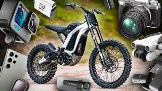 SURRON / TALARIA: Video equipment for filming? Gopro settings, Micro, Drone...