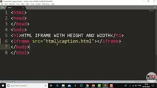 Html Iframe Using Height And Width in Html Advanced Course on Part-55