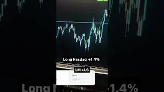 +1400$ Лонг индекса Насдак.  Подписывайтесь на ютуб с бесплатным обучением #трейдинг #форекс