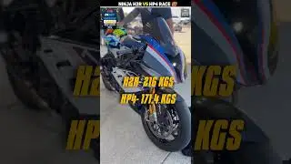 Ninja H2R Vs HP4 Race 🔥⚡|| 2024 || Mr Unknown Facts 