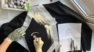 Роспись толстовки | MAKE AIR school