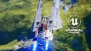 Space Ship made in Unreal Engine 5 by Oscar Creativo #3drenders #unrealengine