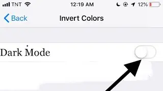 How To Dark MODE your Iphone(Tutorial)
