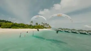 CHASING PARAMOTORS IN MALDIVES