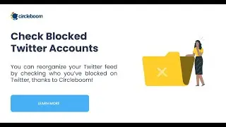 Check Blocked Twitter Accounts  - Who I Blocked - List all Twitter accounts you've blocked!
