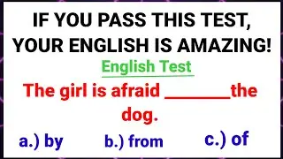 🔥English Grammar Test.🤔|If you Pass this test your English is amazing.