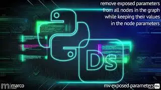 Exposed Parameters - Substance 3D Designer Plugin