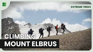 Thrilling Ascent of Mount Elbrus Glacier | Extreme Treks | Documentary