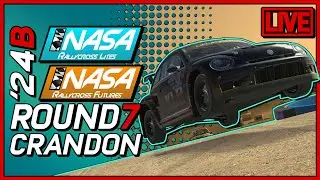 NASA Rallycross Lites & Futures | 2024B R7 | Crandon Long
