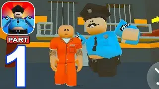 Obby Prison Escape from Barry - Gameplay Walkthrough Part 1 Barrys Prison Run - Android Gameplay