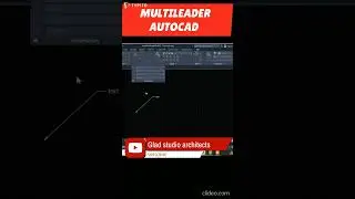 #22 Shortcut command in Autocad - Multileader in Autocad 
