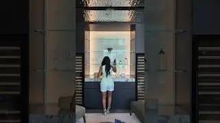 Beating the heat after touring a $10,000,000 modern home with a SECRET LIBRARY #luxuryhomes