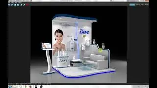 Học 3Ds Max   Hướng dẫn dựng gian hàng Hội chợ 3D