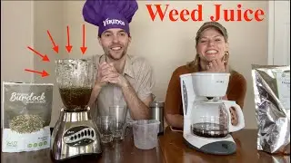 Drinking Homemade Weed Juice