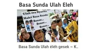 Basa Sunda Ulah Eleh