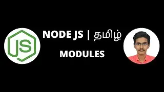 Node JS Modules in Tamil | Create your own modules in Node JS | Import and Export Modules in Node JS