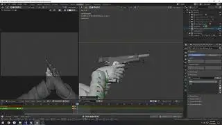 Blender 2.8 FPS animation to UE4 Part 19: 