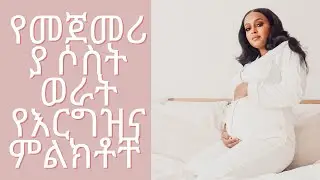 የመጀመሪያ ሶስት ወራት የእርግዝና ምልክቶቸ/ vlogmas day3/ beautybykidist