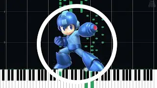 Boss - Mega Man 4 - Intermediate Piano Tutorial