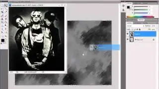 How to make a poster in Photoshop - for a band