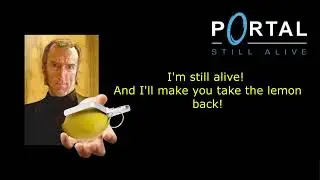 Cave Johnson is still alive! (Cave Johnson signs Portal - Still Alive (AI))