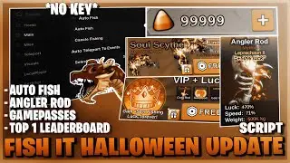 Fish It Script *NO KEY* - Halloween Update, Auto Fish, Auto Sell, Get Best Luck, New Event & More! 🎃