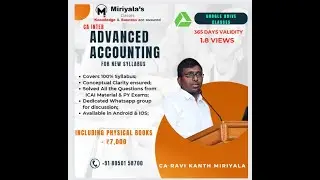 AS 2  Valuation of Inventories Part 1 For CA Inter | Advanced Accounting