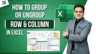 How To Group and Ungroup Rows and Columns in Excel | Group and Ungroup in Excel | 
