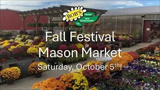 Mason Market Fall Festival 10-5-24