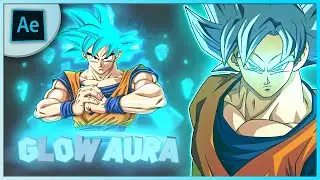 Ultra Instinct Aura/Glow Aura Tutorial || After Effects Tutorial || After Effects Amv Tutorial