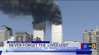 'This is where I should be': Virginians commemorate 9/11 anniversary with Patriot Day Ceremony