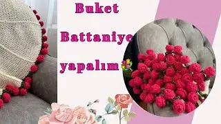 Trend olan Buket Battaniye Tarifi ! #buketbattaniye