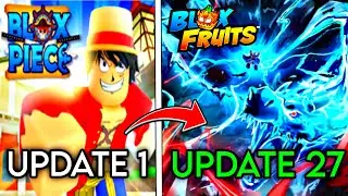 Update 1 - Update 27 | Blox Fruits (2019-2025)