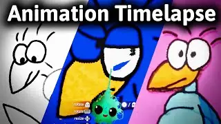 Making Fjutt (Animation Timelapse)
