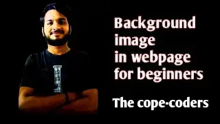 background image in webpage #background_image #beginners #webdevelopment #css #tutorial