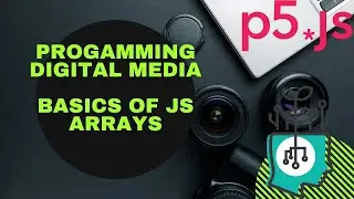 What are arrays, and how do they work in JavaScript and p5js?