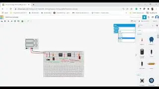 CMOS Inverter Design and Simulation (in TinkerCAD)